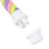 Bird Rope Perch Small Pink/Green/Purple Stand 10