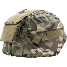 Airsoft Tactical Helmet Cover with Counterweight Bag for
