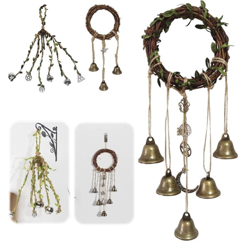 Pendentif Clochette de Sorcière Décoratif Porte 1