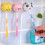Toothbrush Stand Holder with Suction Cup 4 Pack 3