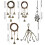 Pendentif Clochette de Sorcière Décoratif Porte 3
