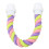 Bird Rope Perch Small Pink/Green/Purple Stand 13