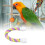 Bird Rope Perch Small Pink/Green/Purple Stand 14