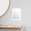 Wall Mirror Decorative Magnetic Locker Mirror White Glass 2 8