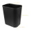 Space Saving Black Trash Can for Office Kitchen Under Desk Use 2