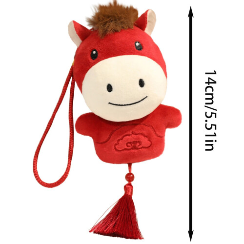 Pony Plush Keychain Cute Stuffed Pendant 1pc 2