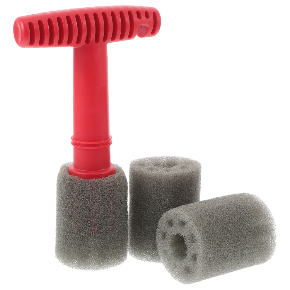 1 Set Car Lug Nut Wheel Cleaning Brush Tire Washing Embedded Steel Rings Screw Detailing Brush With Handle For Automotive 9152228706668