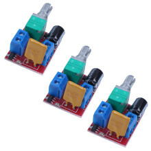 3X Motor PWM Speed Controller 3V 6V 12V 24V 35VDC 90W 5A Motor Speed Control LED Dimmer