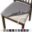 Stretch Jacquard Dining Chair Covers Washable Anti-Dust 3