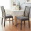 Stretch Jacquard Dining Chair Covers Washable Anti-Dust 7