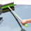 2-in-1 Window Scraper with Retractable Handle and 8