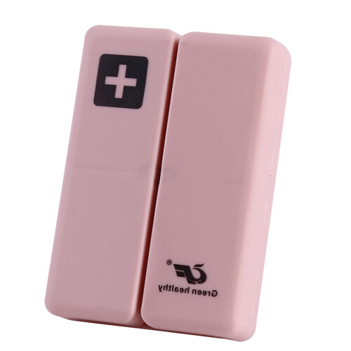 (Red) 7-Grid Large Pill Organizer Box for Vitamins 2