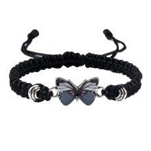 Butterfly Bracelets For Teen Girls Adjustable String Butterfly Bracelets For Women Cute Butterfly Charm Bracelets charm bracelet making kit, 4PCS