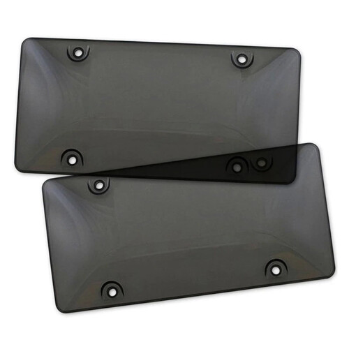 Transparent Car License Plate Frame Set – Compatible with Standard Plates
