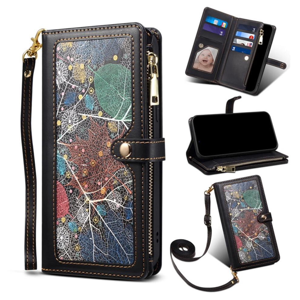 Eseble Leather Iphone 16 Case With Rfid Blocking And Card 9401284085416