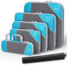 Simplifyliving Compression Packing Cubes, Travel Packing Cubes Compression for Carry Ons Mesh, Travel Cubes for Packing Compression