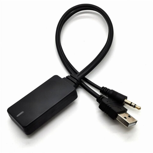Adaptateur Bluetooth sans fil pour voiture, câble audio AUX/USB, compatible BMW E90, E91, E92 et E93