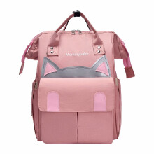 Multifunctional Mommy Backpack – Large Diaper Bag with Insulated Pockets, Stroller Straps & Changing Pad, Compatible with Most Strollers