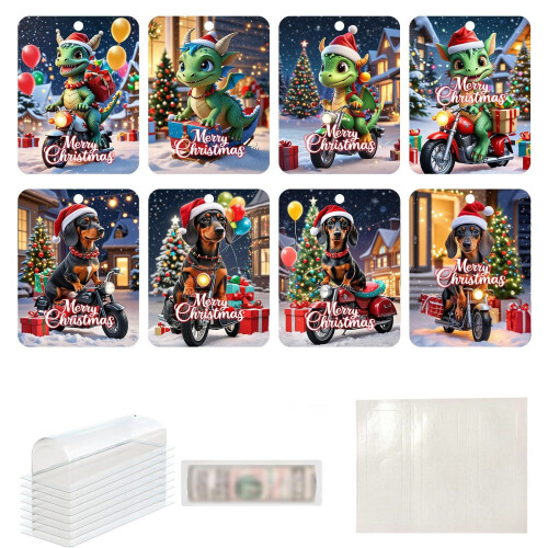8-Pack Christmas Money Holders with Envelopes 1
