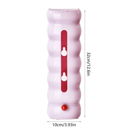 Wall-Mounted Underwear Organizer, No-Drill Extendable Panty/Sock Drawer | Adjustable 6-Tier Closet Storage | Durable ABS Frame 2