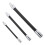 3Pcs Flexible Extension Bar Set for Socket Wrenches, Drill Bits – Compatible with Standard Tools 1