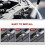 Car Retainer Clips Expansion Screws Kit 200 pcs 6