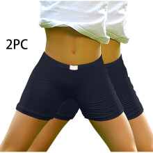 Shorts til piger Piger Mode Afslappet Forår og sommer Ensfarvede Elastisk Talje Børne Korte Bukser