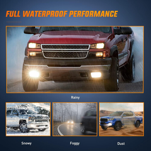 Fog Light Assembly for 2002–2007 Chevy Silverado and 1