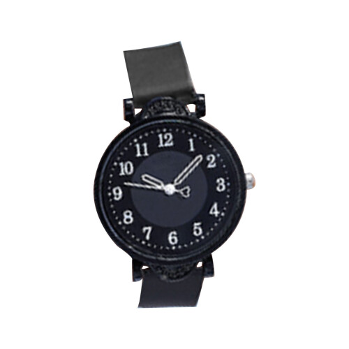 Easy-Read Dial Smart Watch with Precise Second Hand, Silicone Strap, Compatible with All Genders & Ages, Rectangular Automatic Sports Watch