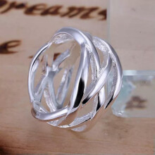 925 Silver Butterfly Crown Ring for Men and Women Size 6 7