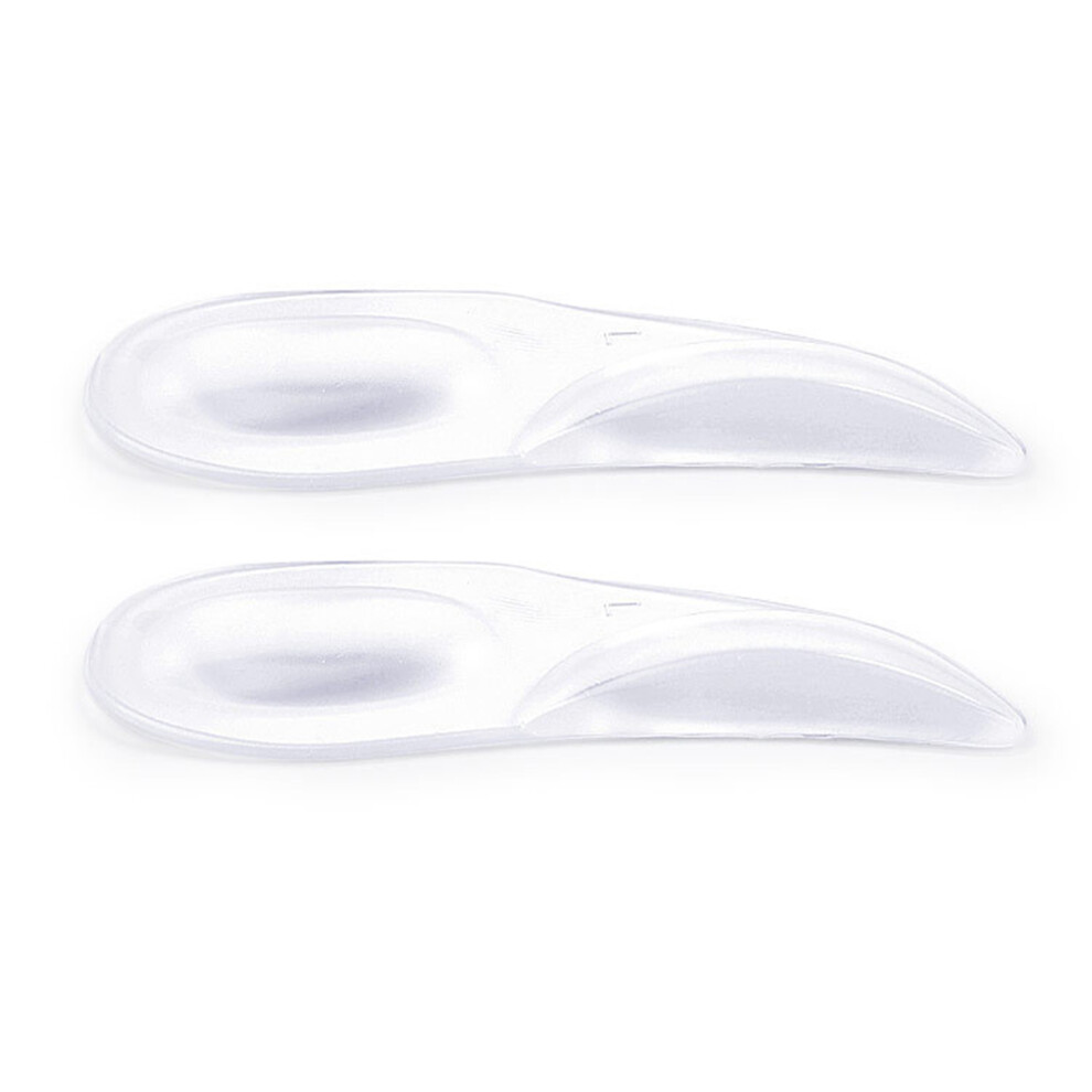 Dachuang Beauty (Transparent, L) 2-In-1 Gel Arch Support For Plantar Fasciitis Relief