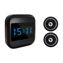 Wireless Doorbell Display Receiver +2 Pager Waiter Calling System Restaurant Pager for Hotel Bar Cafe US Plug