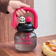 Gourde de sport portable de 800 ml, sans BPA, double orifice étanche pour la salle de sport, les activités de plein air et les voyages –