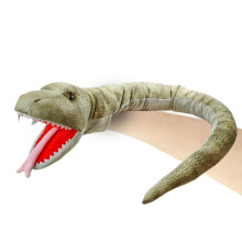 Marioneta de mano para niños Marioneta de mano de lagarto realista Juguete para juegos imaginativos y narración de cuentos Marioneta de mano de