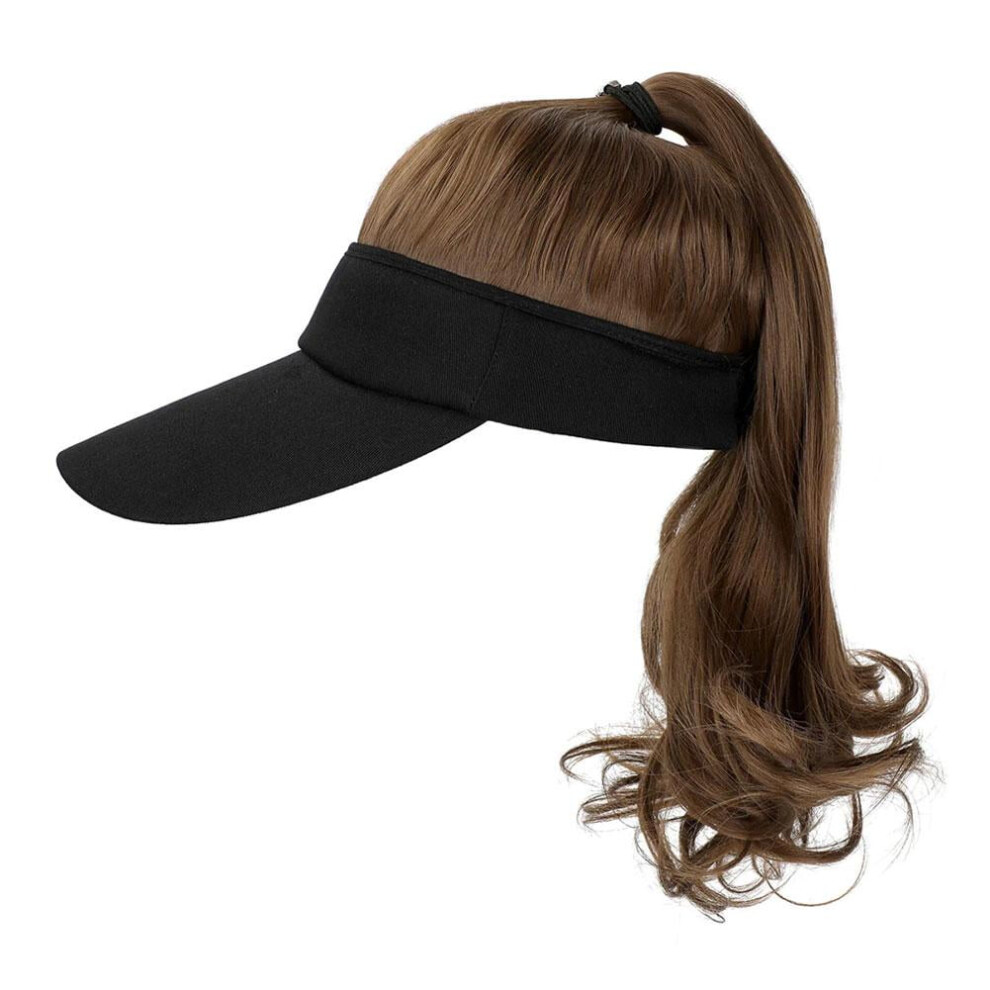 Unisex Hat Hair Extensions Baseball Cap With Hair Attached Synthetic Curly Wig With Hat Wig Hat Ponytail Cap Wig Outdoor Hat Wig Y9c7