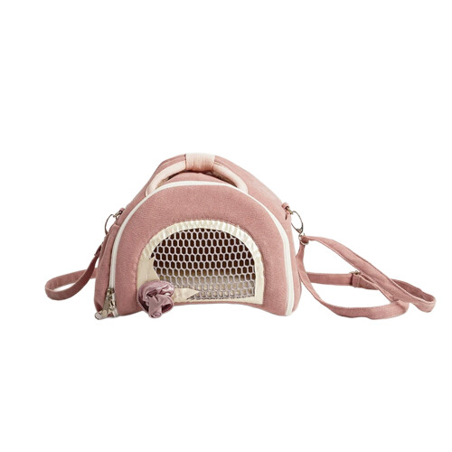 (Pink A072) Pet Carrier Backpack for Small Pets, Breathable Mesh