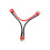Tebru T-Plug Y Wire Harness 14 AWG Battery Connector Adapter 4