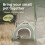 (Matcha Green A072) Pet Carrier Backpack for Small Pets, Breathable Mesh 5