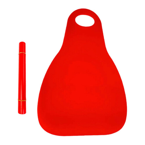 Winter Flying Carpet Sled 4-Piece Red