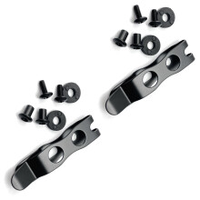 FEAMOS K Sheath Clip,K Sheath Waist Clip Accessories Stainless Steel Sheath Back Clip Scabbard Carrying Waist Clip