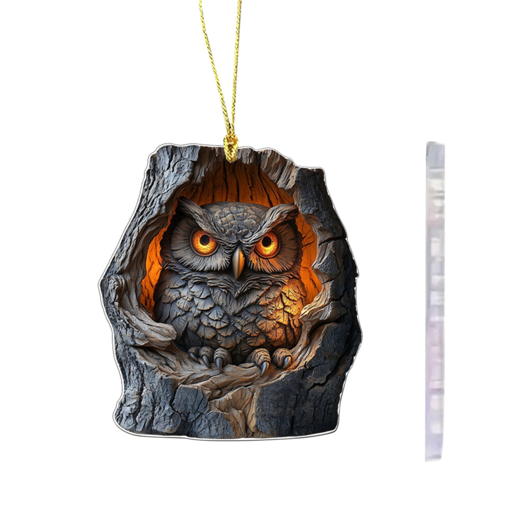 Animal Series 2D Acrylic Car Pendant 1Pc 9377112629360