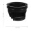 Floor Drain Odor Stopper Backflow Preventer Abs 2Pcs Black 2