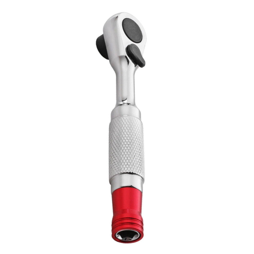 Double Ended Ratchets Wrench Tool Ergonomic Nonslip Handle 1/4" Drive Ratchets Handlefor Home Workshop Use 9180435369598