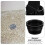 Floor Drain Odor Stopper Backflow Preventer Abs 2Pcs Black 8