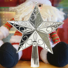Christmas Star Tree Topper Holiday Decoration 1 Piece