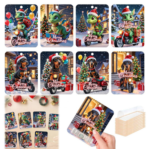 8-Pack Christmas Money Holders with Envelopes