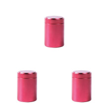 3PCS Airtight Smell-Proof Tea & Coffee Containers, Aluminum Canisters with Lids for Spices, Herbs, Loose Tea, Dry Food—Compatible with Kitchen,