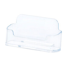 Porte-cartes de visite de bureau, présentoir en plastique pour cartes de visite de bureau, support en acrylique pour cartes de visite de bureau,