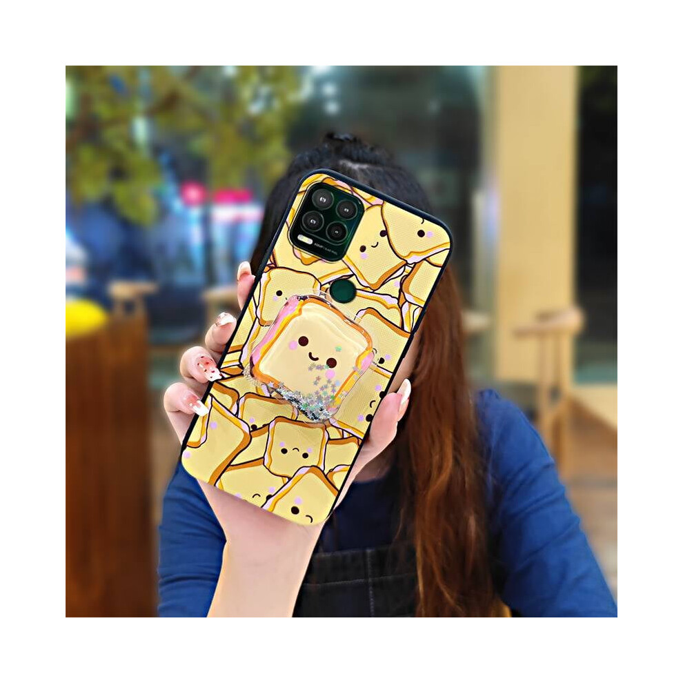 Moto G Stylus 5G Glitter Cartoon Soft Tpu Case With Rotatable Kickstand, Waterproof & Dirt-Resistant 9027700598645