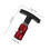 Outil Mesure Bougie Auto Aluminium Rouge Usage Mécanique 2